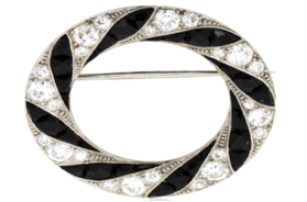 diamond brooch